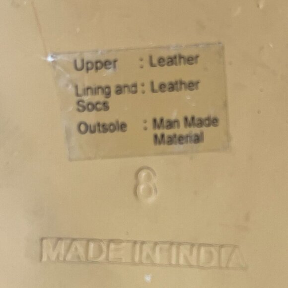 J.Jill Woman's Leather Summer/Beach Slip-On Flip-Flops Sandals Sz 8 - Picture 5 of 9